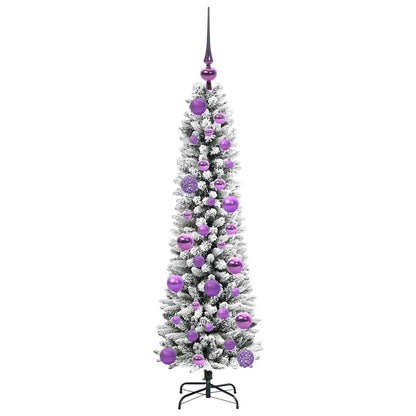 Albero di Natale artificiale con 150 LED Bianco 120 cm