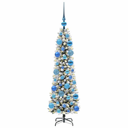 Albero di Natale artificiale con 150 LED Bianco 120 cm
