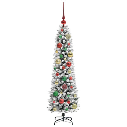 Albero di Natale artificiale con 150 LED Bianco 120 cm