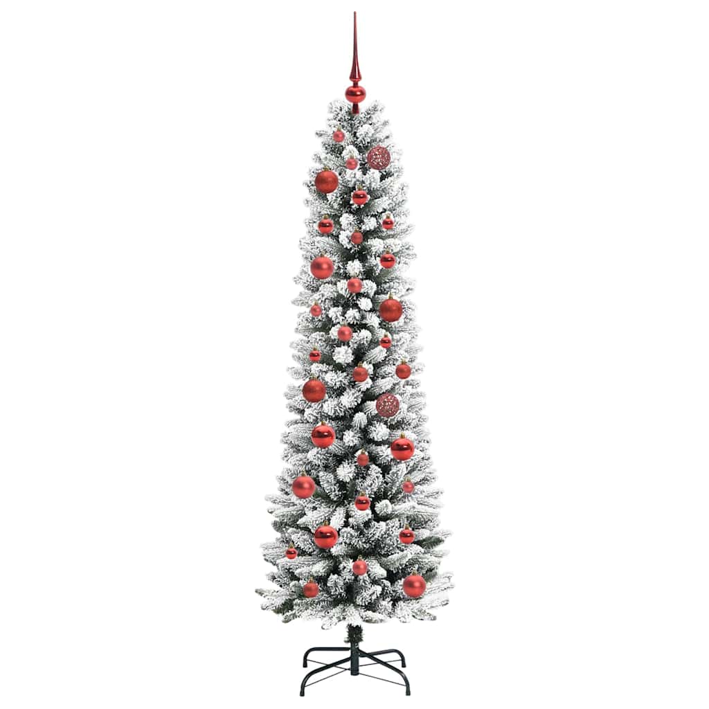 Albero di Natale artificiale con 150 LED Bianco 150 cm