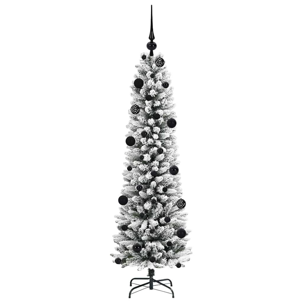Albero di Natale artificiale con 150 LED Bianco 150 cm