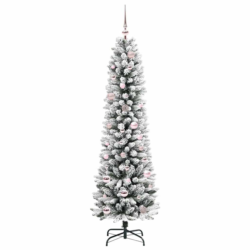 Albero di Natale artificiale con 150 LED Bianco 150 cm