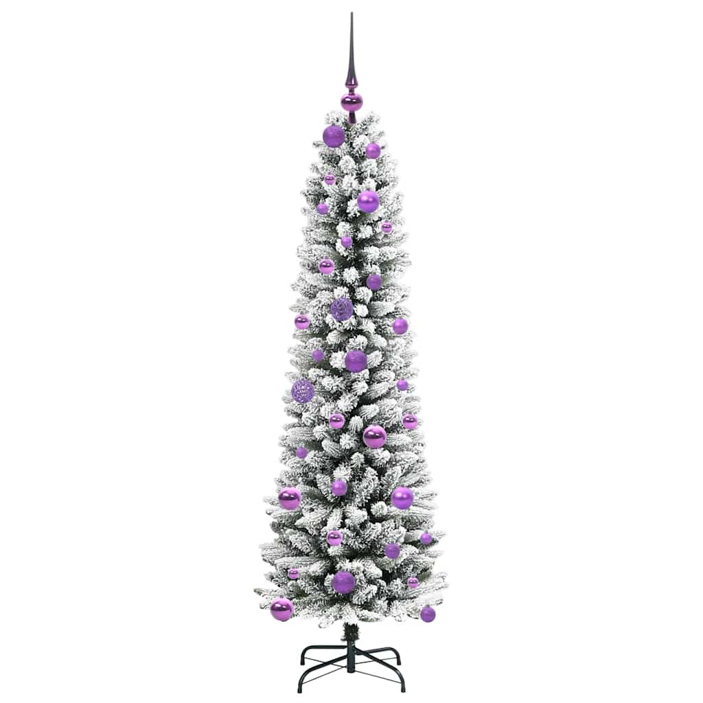 Albero di Natale artificiale con 150 LED Bianco 150 cm