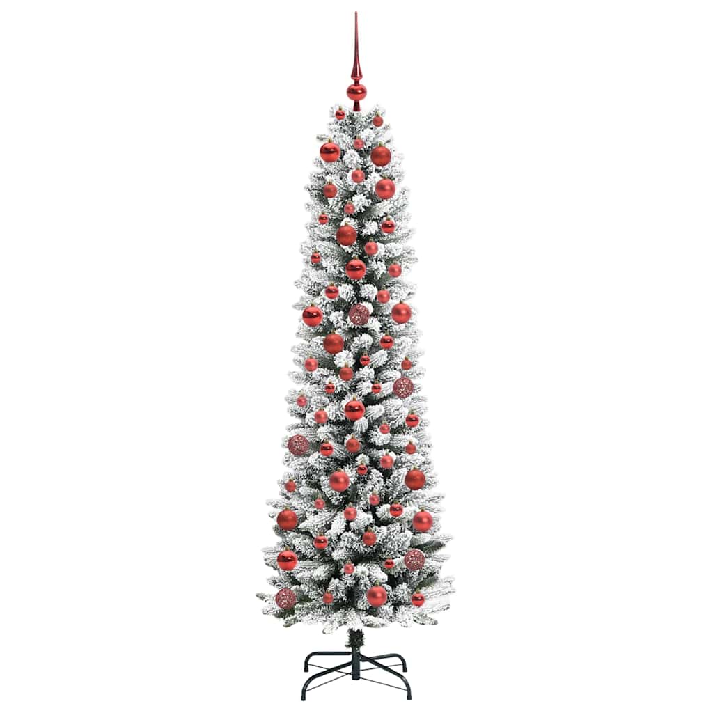 Albero di Natale artificiale con 300 LED Bianco 180 cm