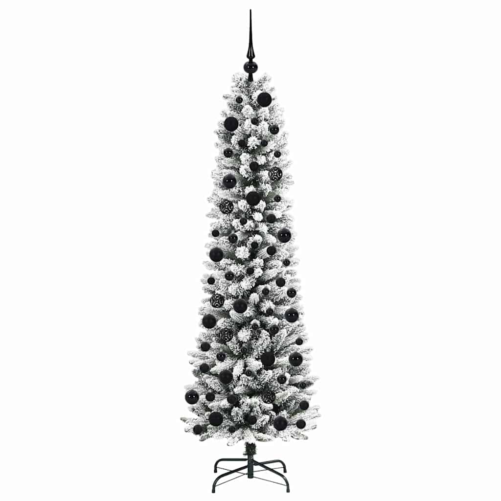 Albero di Natale artificiale con 300 LED Bianco 180 cm