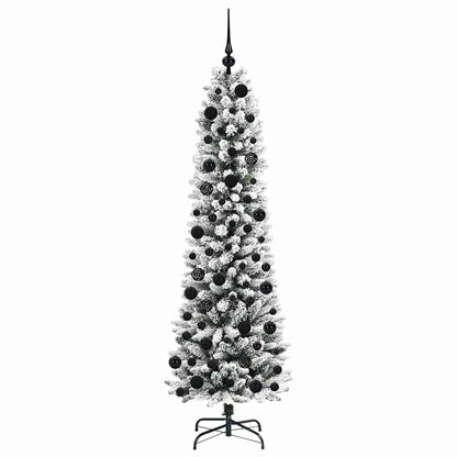 Albero di Natale artificiale con 300 LED Bianco 180 cm