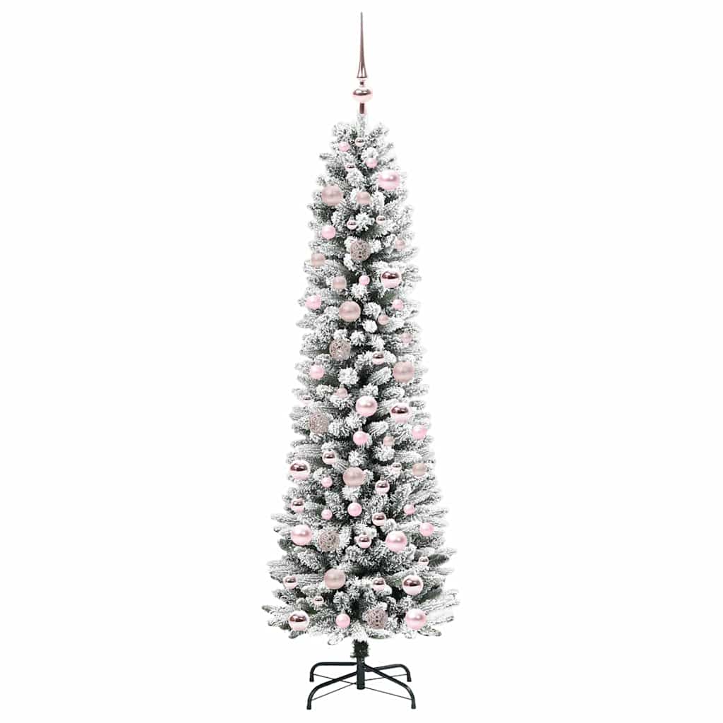 Albero di Natale artificiale con 300 LED Bianco 180 cm