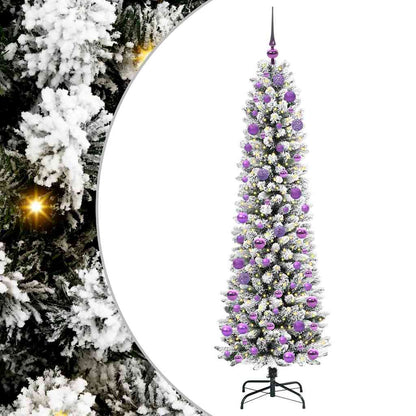 Albero di Natale artificiale con 300 LED Bianco 180 cm