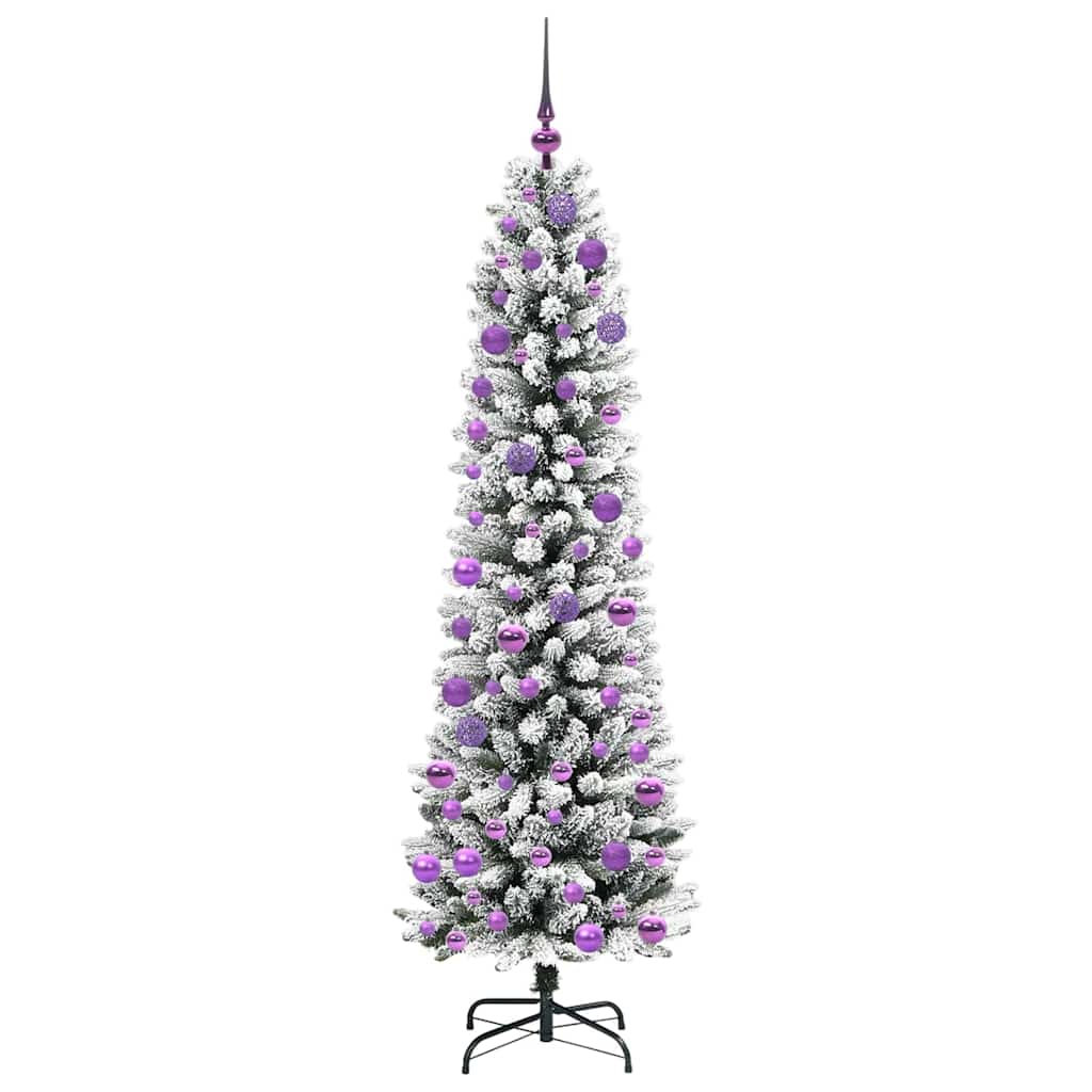 Albero di Natale artificiale con 300 LED Bianco 180 cm