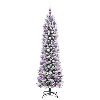Albero di Natale artificiale con 300 LED Bianco 180 cm