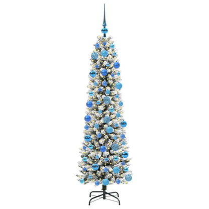 Albero di Natale artificiale con 300 LED Bianco 180 cm