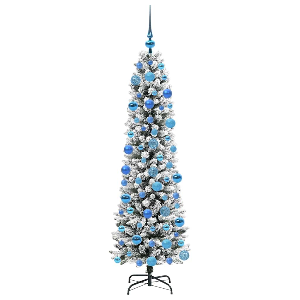 Albero di Natale artificiale con 300 LED Bianco 180 cm