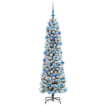 Albero di Natale artificiale con 300 LED Bianco 180 cm