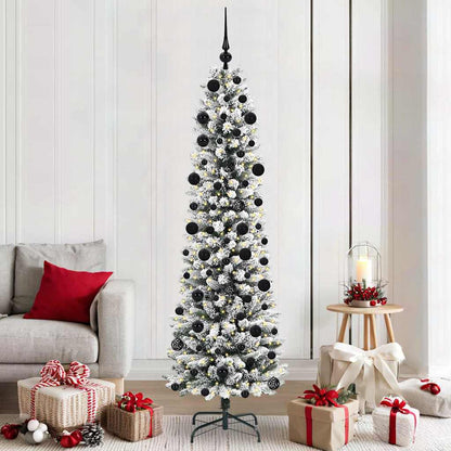 Albero di Natale artificiale con 300 LED Bianco 210 cm