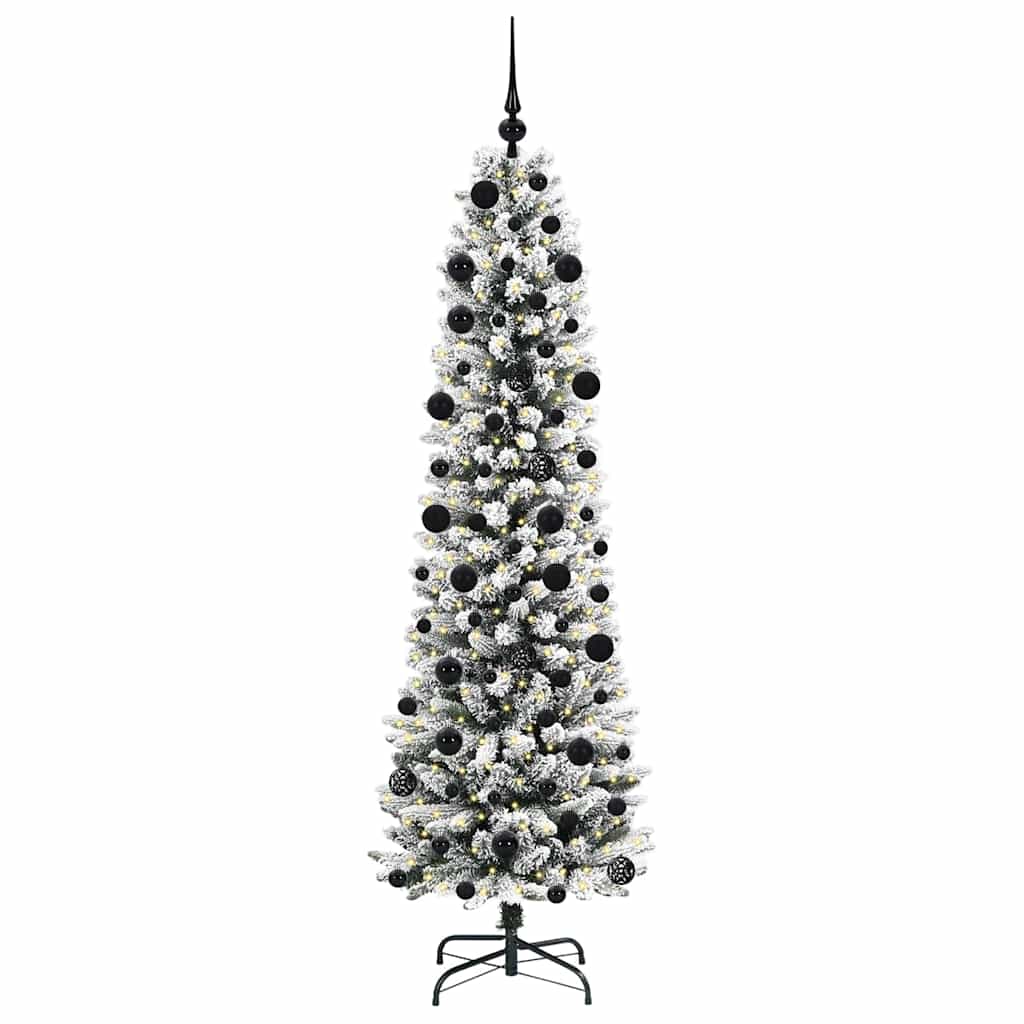 Albero di Natale artificiale con 300 LED Bianco 210 cm