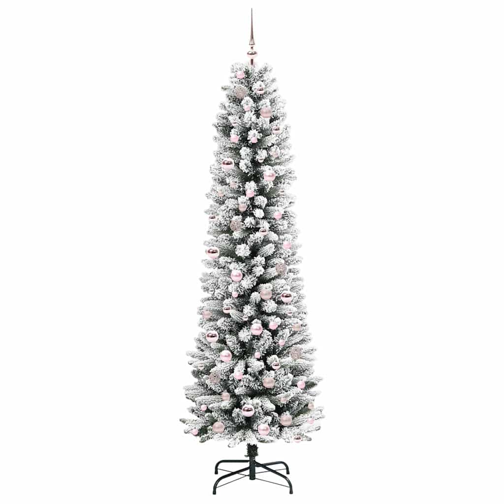 Albero di Natale artificiale con 300 LED Bianco 210 cm