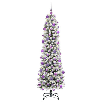 Albero di Natale artificiale con 300 LED Bianco 210 cm