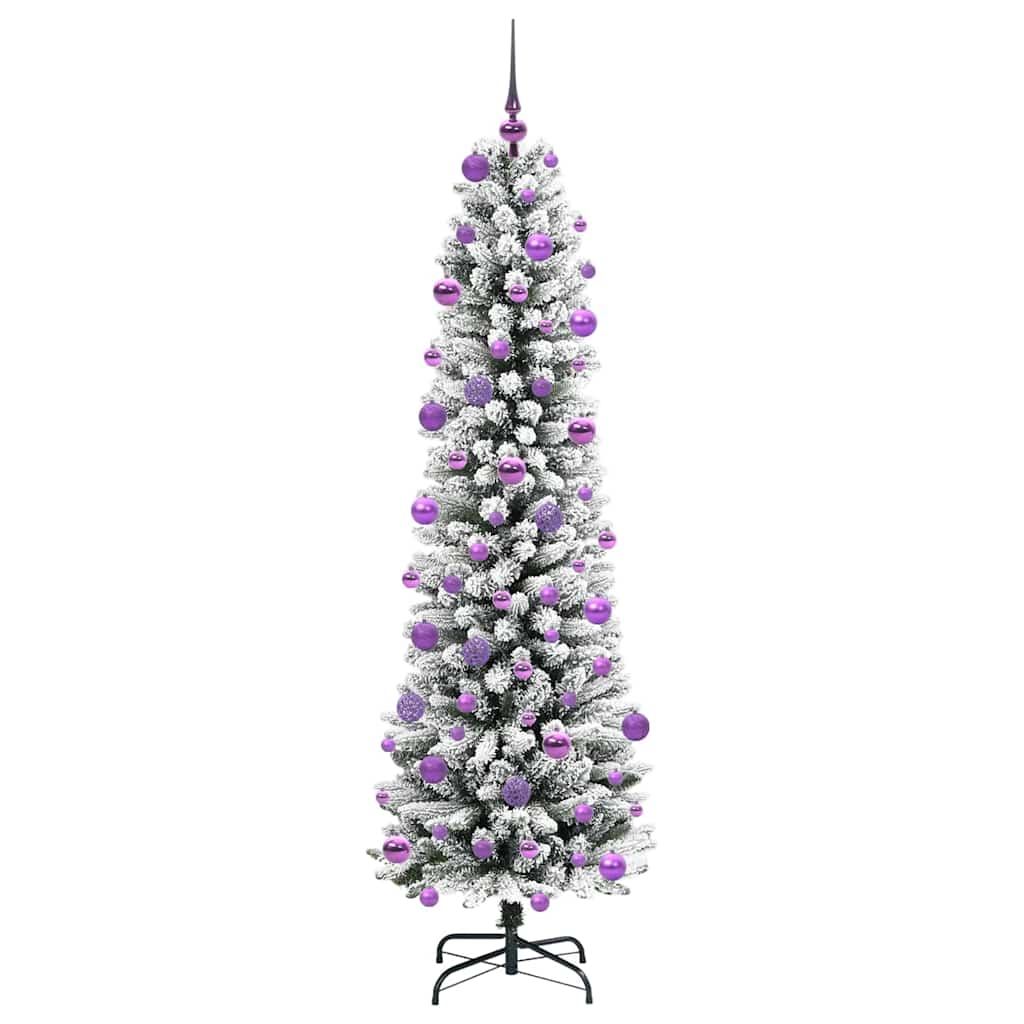 Albero di Natale artificiale con 300 LED Bianco 210 cm