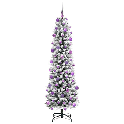 Albero di Natale artificiale con 300 LED Bianco 210 cm