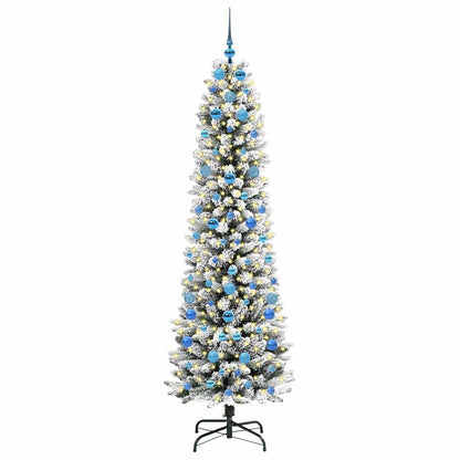 Albero di Natale artificiale con 300 LED Bianco 210 cm