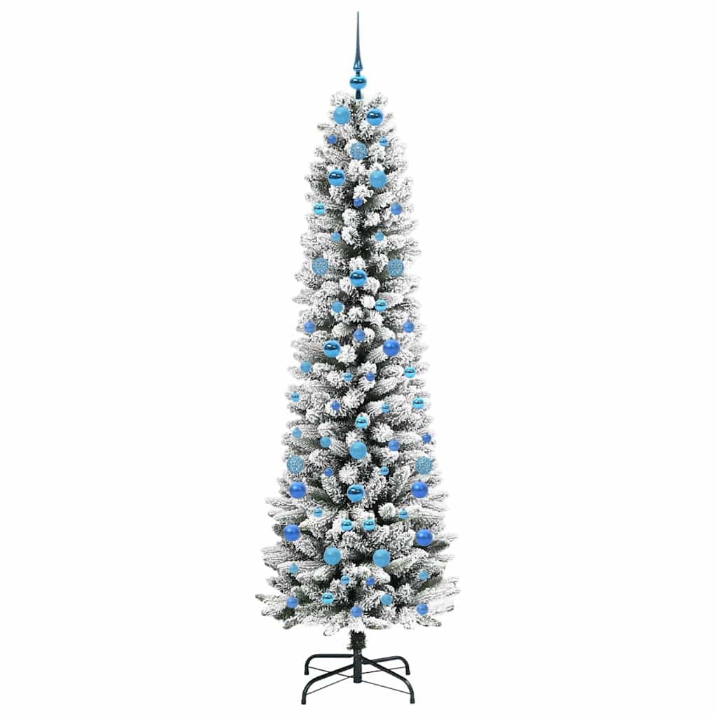 Albero di Natale artificiale con 300 LED Bianco 210 cm