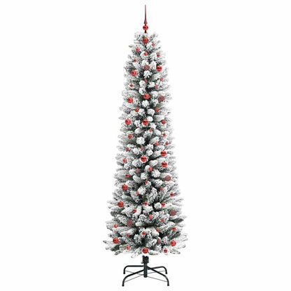 Albero di Natale artificiale con 300 LED Bianco 240 cm