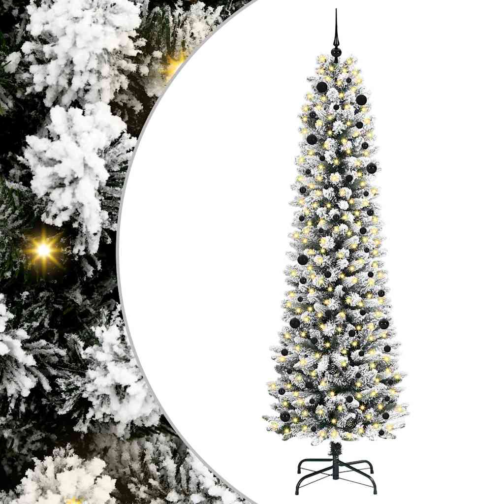 Albero di Natale artificiale con 300 LED Bianco 240 cm