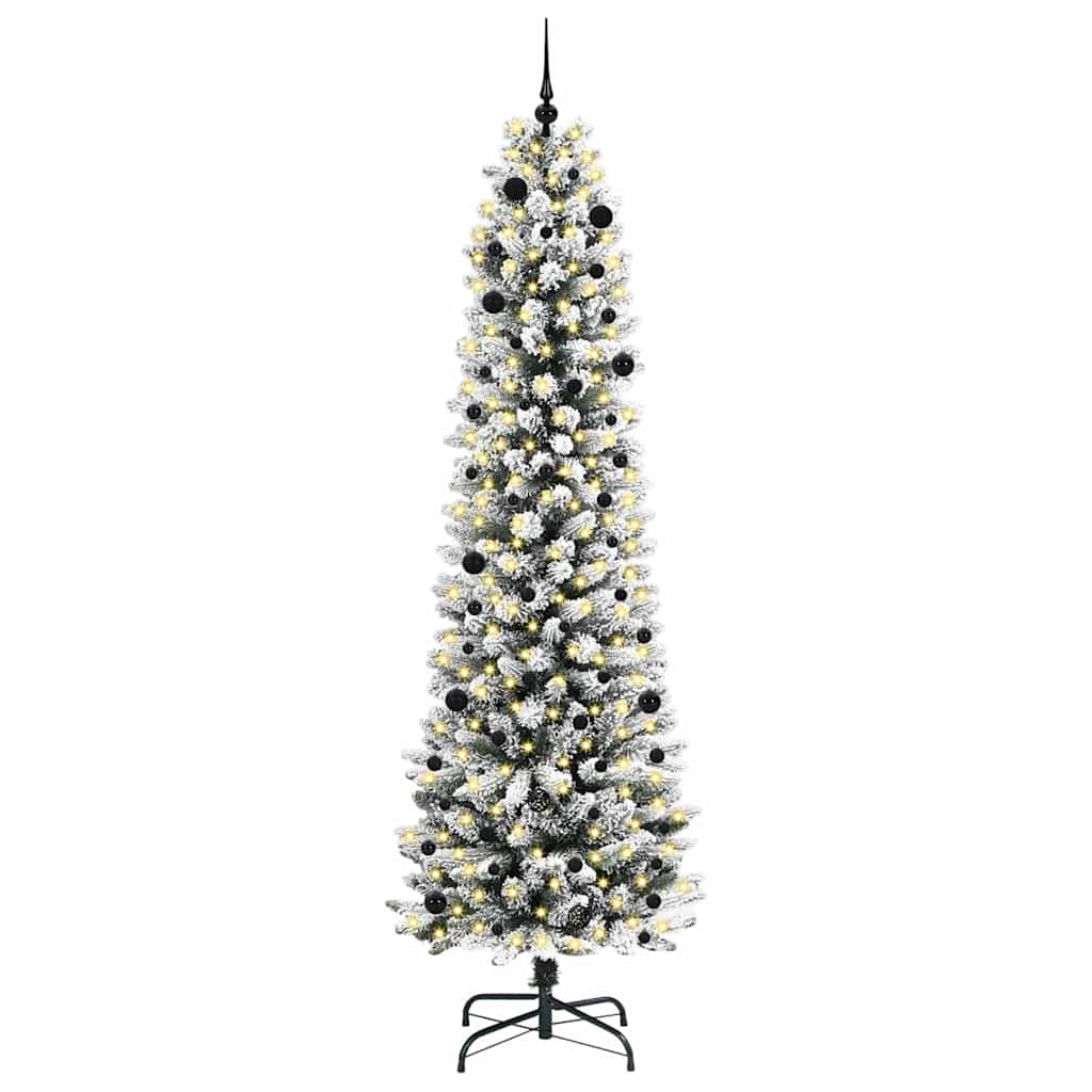 Albero di Natale artificiale con 300 LED Bianco 240 cm