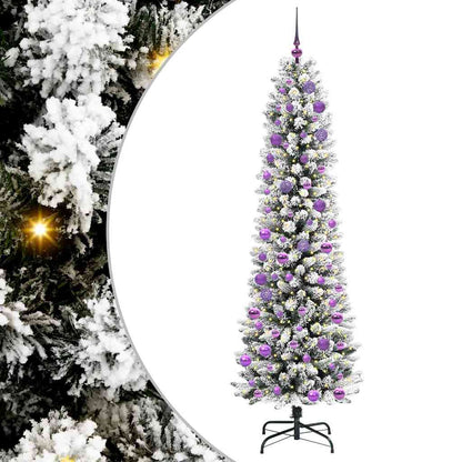 Albero di Natale artificiale con 300 LED Bianco 240 cm