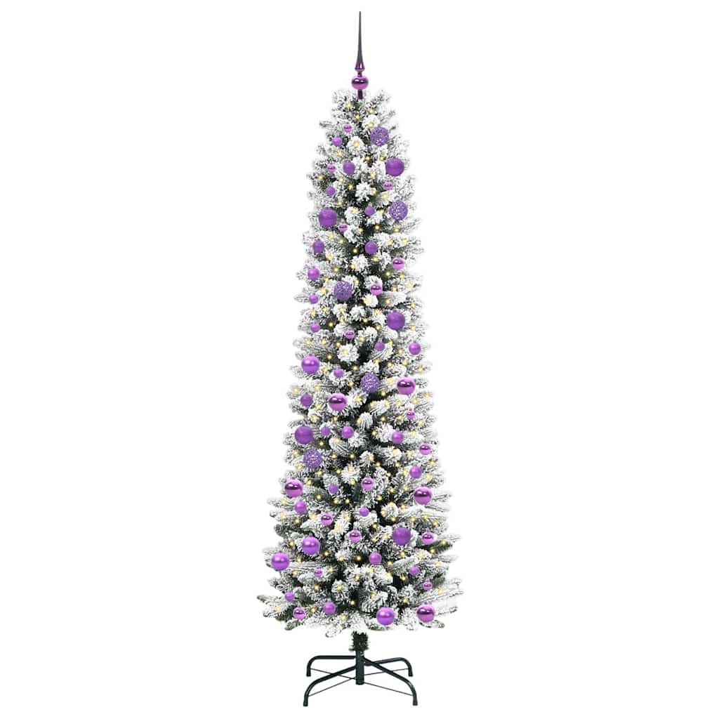 Albero di Natale artificiale con 300 LED Bianco 240 cm