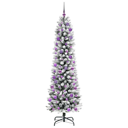 Albero di Natale artificiale con 300 LED Bianco 240 cm