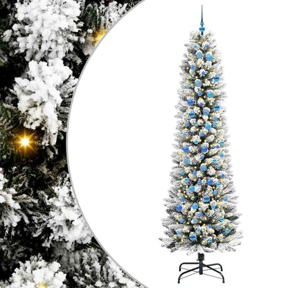 Albero di Natale artificiale con 300 LED Bianco 240 cm