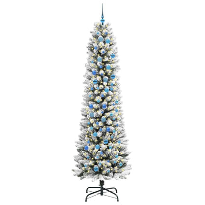 Albero di Natale artificiale con 300 LED Bianco 240 cm