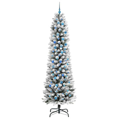 Albero di Natale artificiale con 300 LED Bianco 240 cm