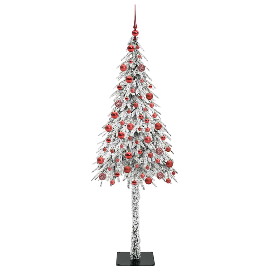 Albero di Natale con 300 LED Bianco 180 cm PE e Acciaio