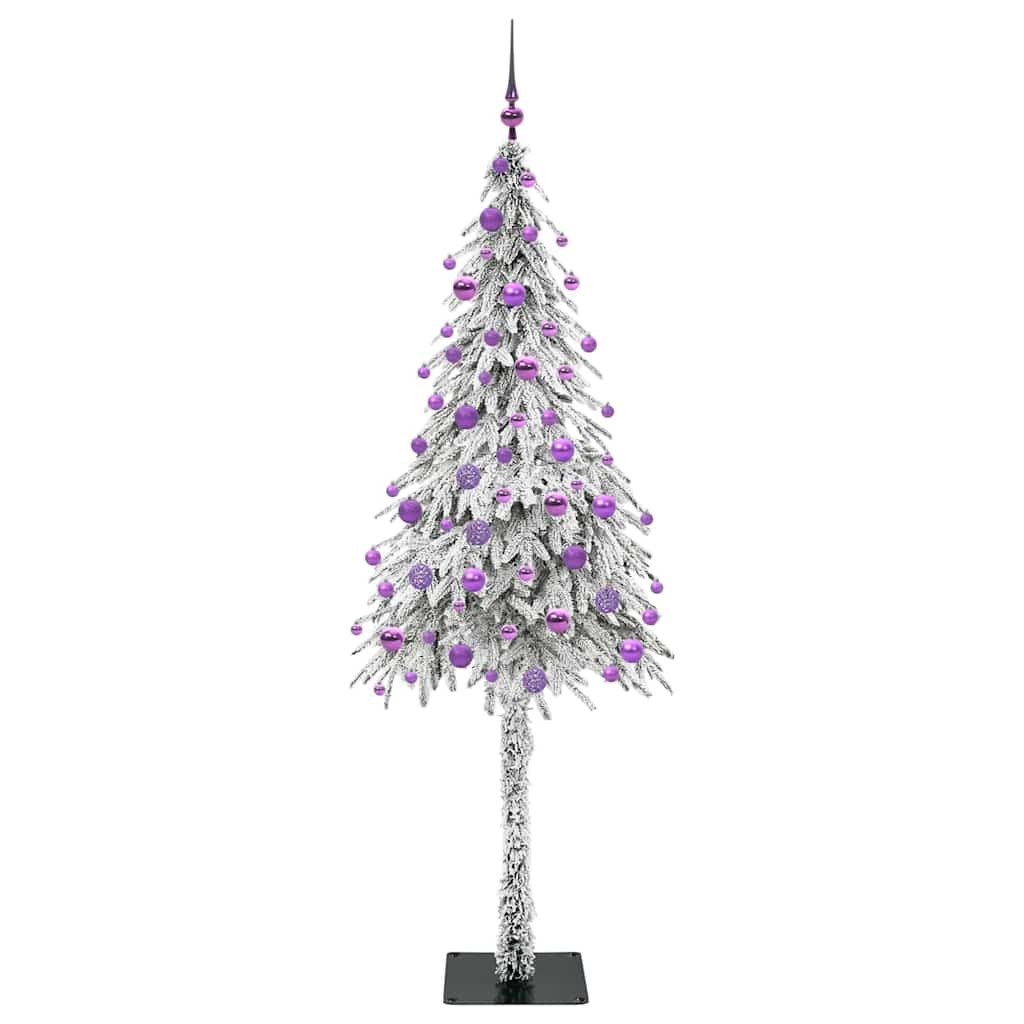 Albero di Natale con 300 LED Bianco 180 cm PE e Acciaio
