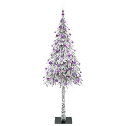 Albero di Natale con 300 LED Bianco 180 cm PE e Acciaio