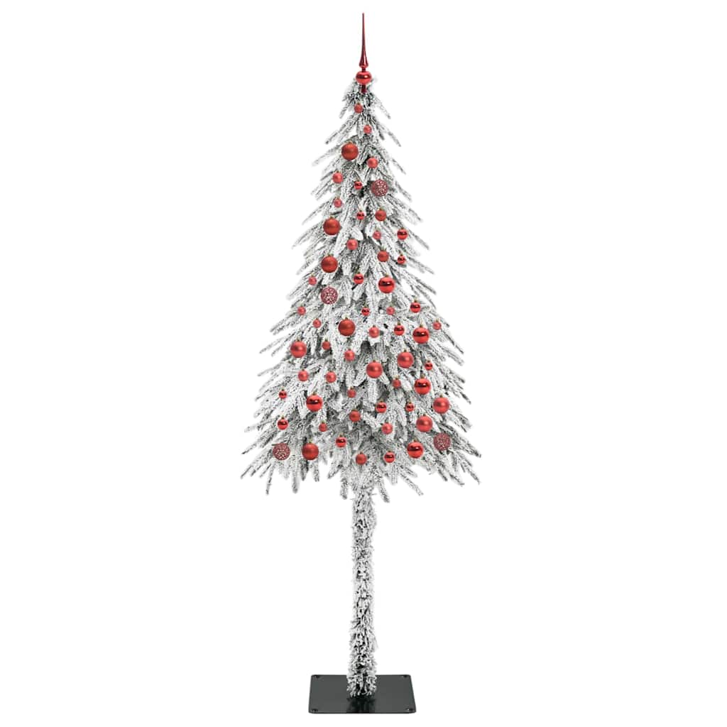 Albero di Natale con 300 LED Bianco 210 cm PE e Acciaio
