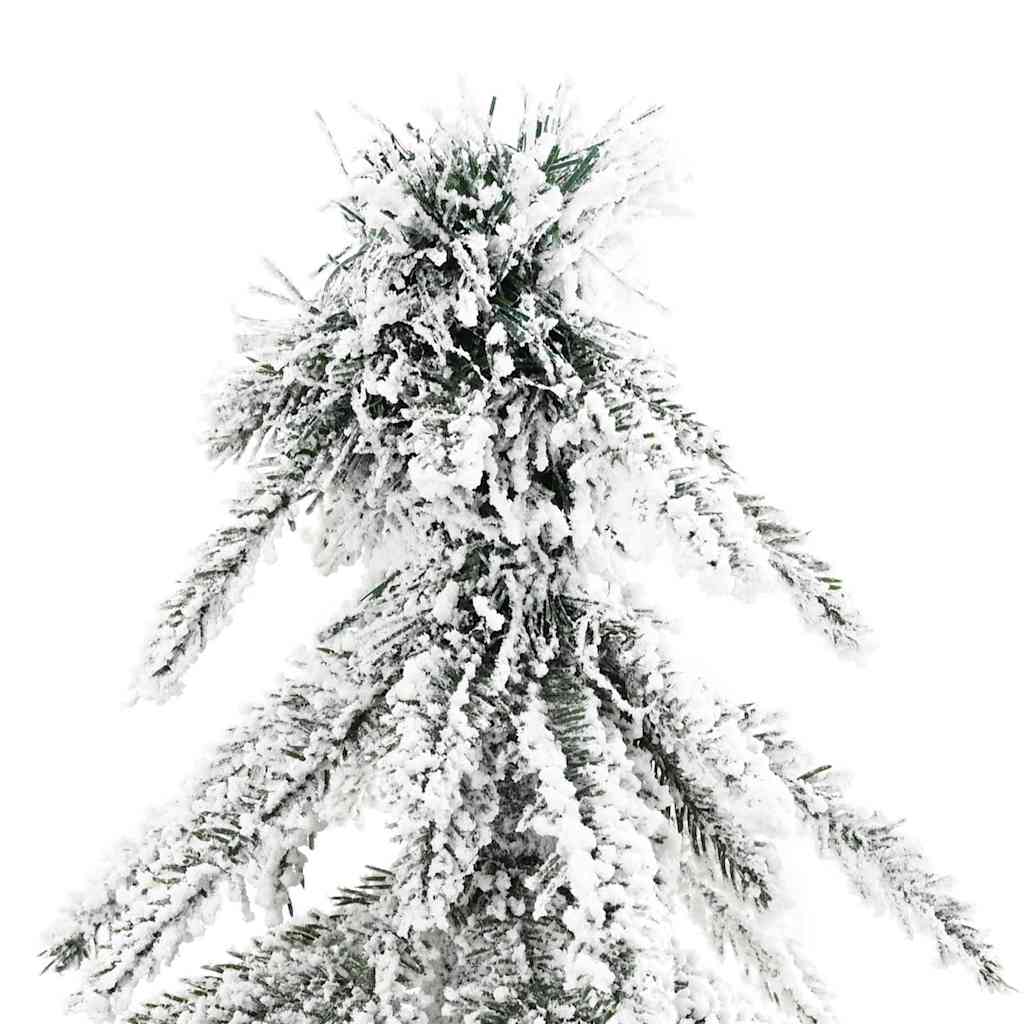 Albero di Natale con 300 LED Bianco 210 cm PE e Acciaio | homemem39