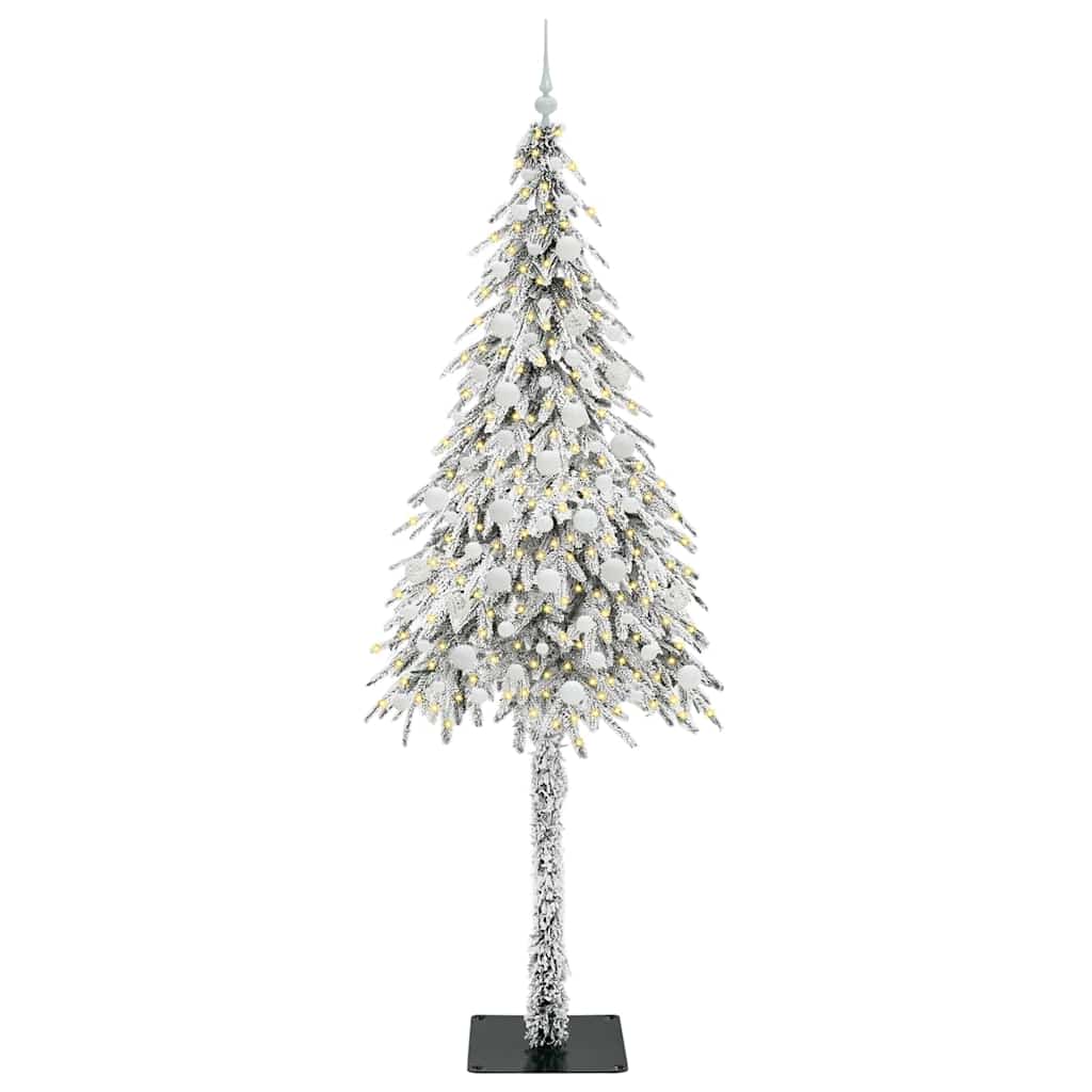 Albero di Natale con 300 LED Bianco 210 cm PE e Acciaio | homemem39