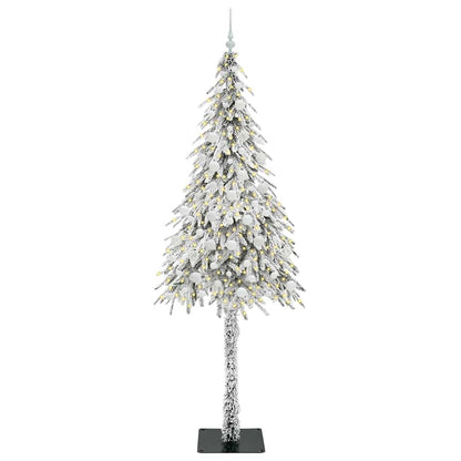 Albero di Natale con 300 LED Bianco 210 cm PE e Acciaio | homemem39