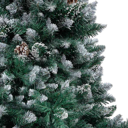Albero di Natale artificiale con 300 LED Verde 180 cm | homemem39