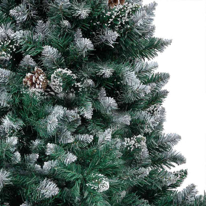 Albero di Natale artificiale con 300 LED Verde 180 cm | homemem39