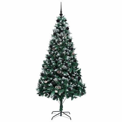 Albero di Natale artificiale con 300 LED Verde 210 cm