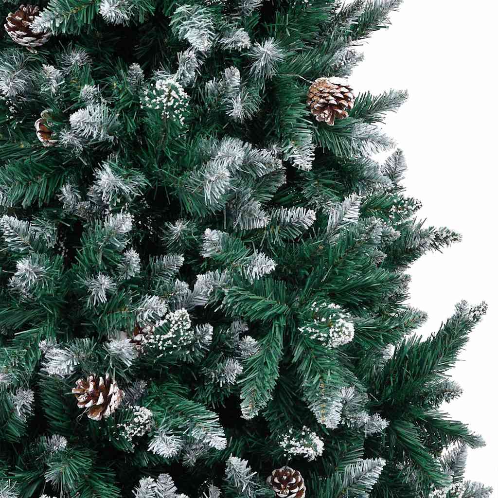 Albero di Natale artificiale con 300 LED Verde 210 cm