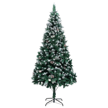 Albero di Natale artificiale con 300 LED Verde 210 cm | homemem39