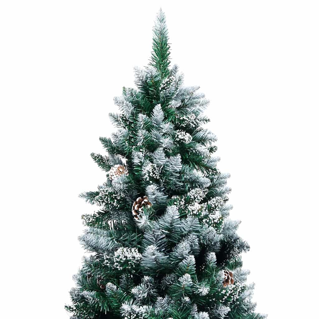 Albero di Natale artificiale con 300 LED Verde 240 cm