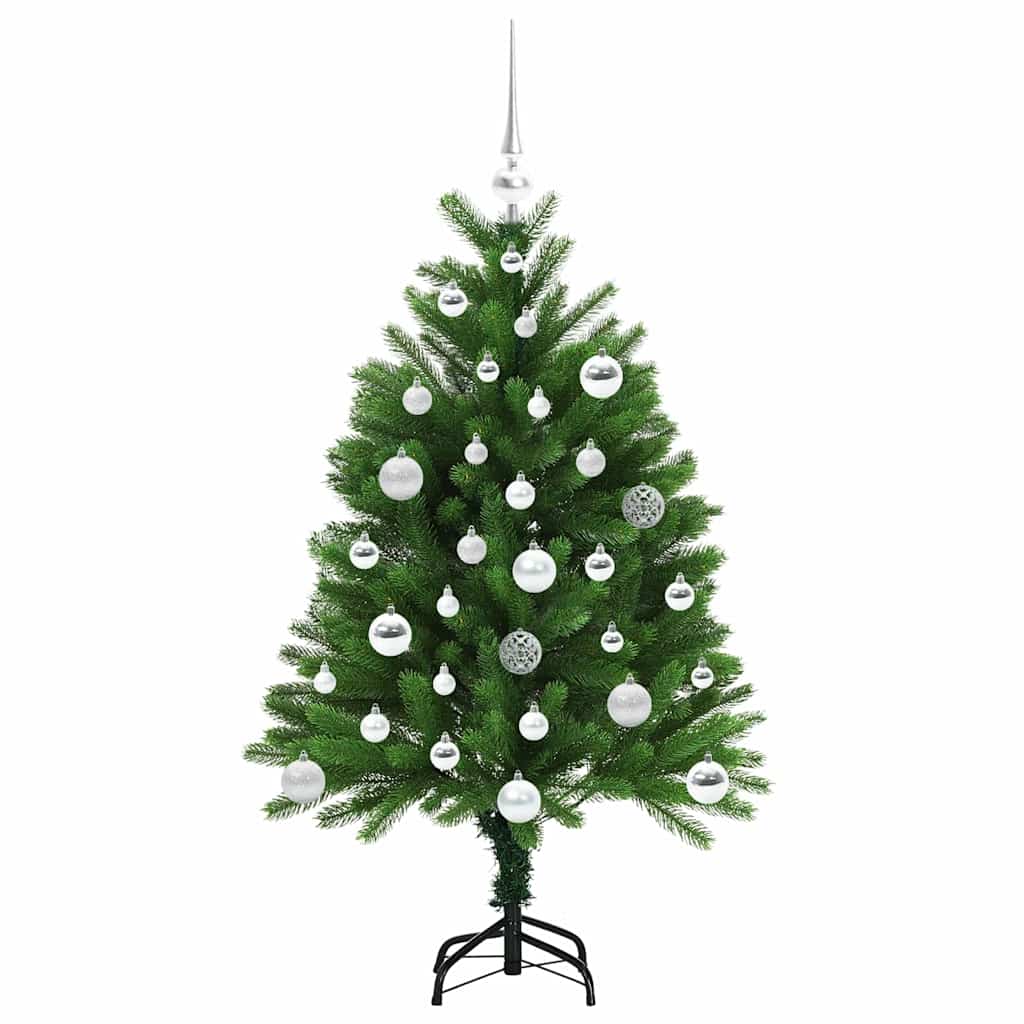 Albero di Natale con 150 LED con supporto Verde 120 cm PE | homemem39