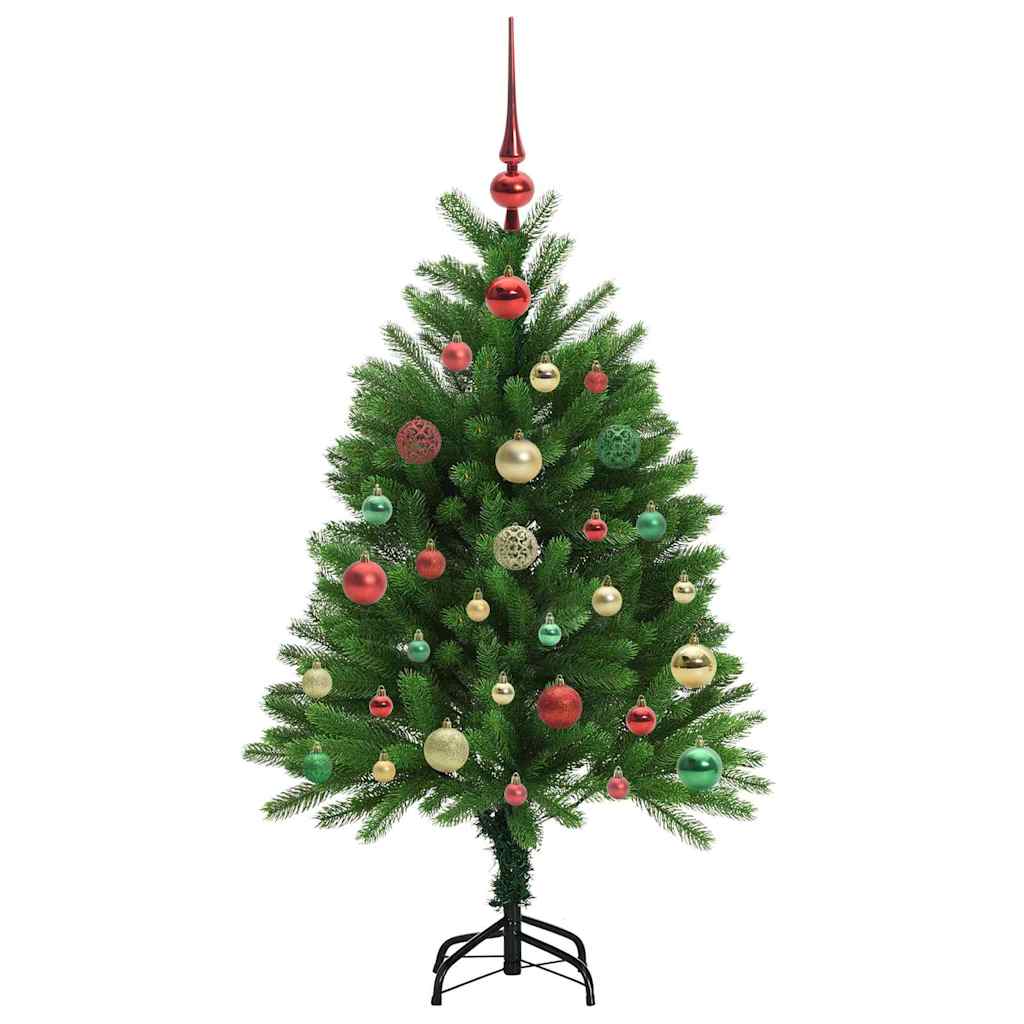 Albero di Natale con 150 LED con supporto Verde 120 cm PE | homemem39