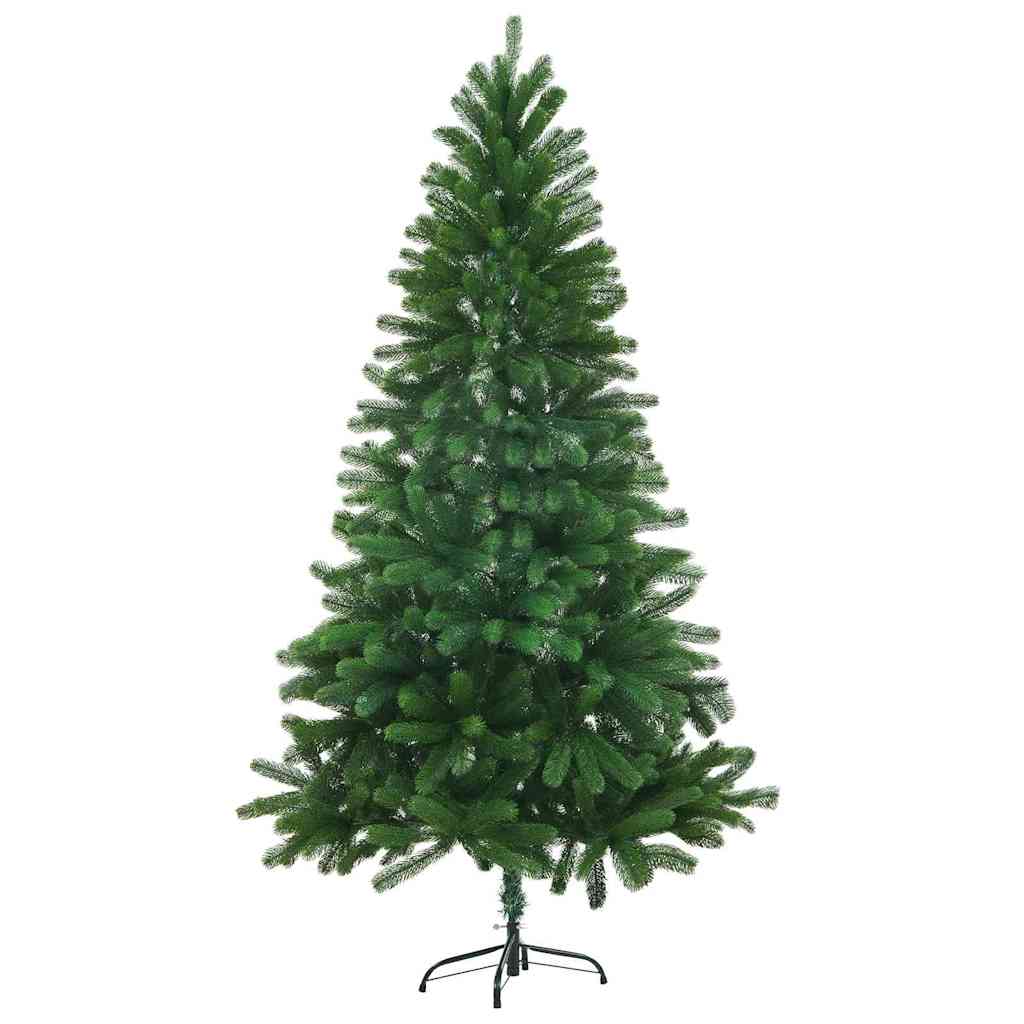 Albero di Natale con 150 LED con supporto Verde 150 cm PE